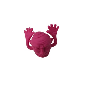 Vente en gros de marionnettes à doigt colorées souples en TPR de style monstre à offrir pour Halloween Jouet éducatif sécurité certifié unisexe - Product Image 1