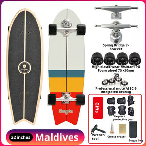 Planche à roulettes fabricant Cruiser Board 7 plis russie érable <span class=keywords><strong>32</strong></span> pouces <span class=keywords><strong>Surf</strong></span> <span class=keywords><strong>Skate</strong></span> enfants adulte planche à roulettes Patinetas - Product Image 4