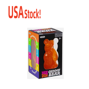 ของเล่นบีบลดความเครียดรูปหมี PU สีสันสดใสสำหรับเด็กและผู้ใหญ่ ยี่ห้อ USA Stock Needoh ช่วยผ่อนคลายความเหนื่อยล้า น่ารัก กระตุ้นประสาทสัมผัส - Product Image 1