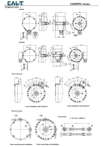 New GHH99G Series Heavy-duty Hollow Shaft Rotary Encoder for Automatic Control - Product Image 4