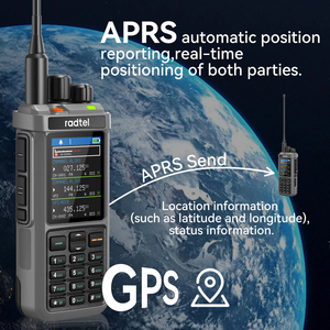 วิทยุสื่อสาร Radtel RT 880 880G <span class=keywords><strong>GPS</strong></span> APRS มัลติแบนด์ สำหรับนักวิทยุสมัครเล่น  คลื่นความถี่ HF UHF VHF พร้อม AM USB LSB CW CB LW MW SW SSB ครอสแบนด์รีพีทเตอร์ วอล์คกี้ทอล์คกี้ - Product Image 3