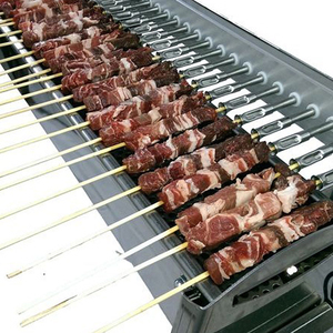 Grill Elettrico Girevole in Acciaio Inossidabile <span class=keywords><strong>per</strong></span> Spiedini e <span class=keywords><strong>Arrosticini</strong></span>, 40 Spiedini Singoli Automatici - Product Image 6