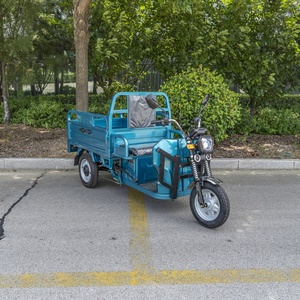 Electric Heavy <b>Trike</b> Agriculture Tricycle with <b>Motor</b> Self Dumping Open Body Long Transport for Farm - Product Image 1