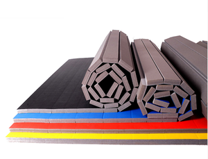 XPE Roll-out Piso <span class=keywords><strong>De</strong></span> Judo Haute Qualité Durable Tapis <span class=keywords><strong>De</strong></span> Karaté Antidérapant Lutte Arts Martiaux <span class=keywords><strong>Tatami</strong></span> Tapis Taekwondo Judo Matt - Product Image 4