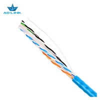 Grosir 305m 23awg 4 pasang Utp Cat6 kabel LAN kabel komunikasi lulus tes dengan harga penjualan terbaik