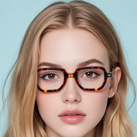 Montures optiques en acétate G7-6756 faites à la main pour femmes, stocks mixtes, vente en gros de montures de lunettes