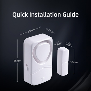 Siêu Lớn 110dB Báo Động Cửa Và Cửa Sổ Trong Nhà An Ninh Cảm Biến Từ Tính Không Dây Cửa Và Cửa Sổ Báo Động - Product Image 6