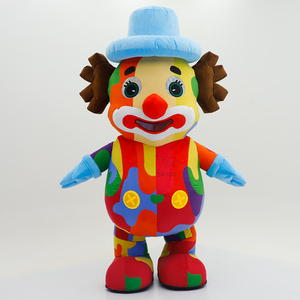 Gonna Arricciata Da Clown Per Adulto - Costume Circo Multicolore - Forum 68233
