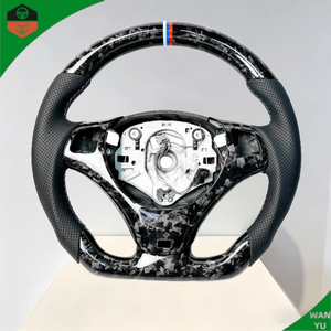 Volante LED Rpm de Fibra de Carbono Forjado para <span class=keywords><strong>BMW</strong></span> <span class=keywords><strong>E60</strong></span> E61 E62 E63 E64 E88 E90 E92 E91 E93 X3 M3 330i <span class=keywords><strong>330d</strong></span> 335i 318i M3 - Product Image 5