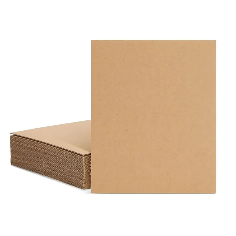 Spedizione di documenti con foto di carte regalo imballaggio personalizzato riciclabile mantenere piatto Kraft postale avvolge sacchetti di cartone