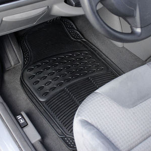 Good Quality Wholesale 4pcs Set PVC Car <b>Floor</b> Mats Foot Trunk Pad Carpet Liner for Car <b>Seat</b> - Product Image 4
