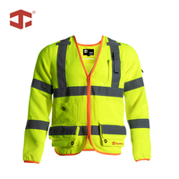 Gilet à manches longues de qualité supérieure avec poche pour tablette JIADE pour hommes