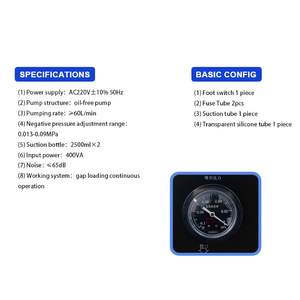 अस्पताल आपातकालीन इलेक्ट्रिक ऑपरेटिंग phlegm सक्शन उपकरण सक्शन यूनिट मोबाइल सक्शन मशीन मेडिकल - Product Image 6