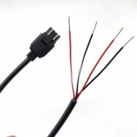 Kabel Harness Molex 50-57-9403 2.54mm Seri SL 3P Terminal Baris Tunggal Kabel 70066 Konektor Betina Panjang Kabel Sesuai Pesanan