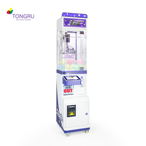 Mini Macchina Artiglio Gigante per Feste, Distributore Automatico di Premi Giocattolo, Macchina da Gioco con Gru per Bambole con Accettatore di Monete e Banconote - Product Image 1