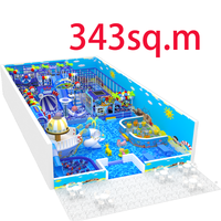 Ensemble de jeux d'intérieur commercial personnalisé en acier/bois/plastique, équipement de jeux souples, manège et piscine à balles, jeux interactifs