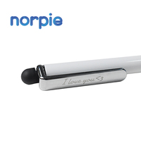 Écrans de téléphone tactile à stylo en métal à impression personnalisée avec stylet rétractable