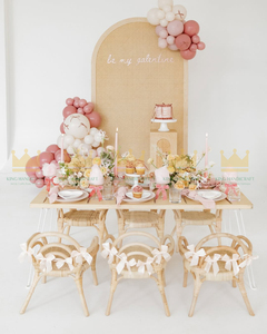 Silla Infantil de Mimbre Hecha a Mano al por Mayor para Fiestas de Cumpleaños, Asiento de Bambú Natural para Eventos Infantiles 2026 - Product Image 3
