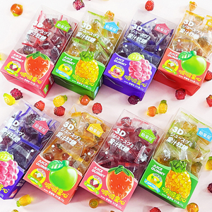 100g hộp vật nuôi 3D ngon ngọt Gummy Kẹo Trái Cây hương vị hỗn hợp hương vị-Dứa dâu tây nho táo số lượng lớn sản xuất Bán buôn túi - Product Image 2