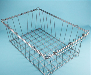 Roestvrijstalen Gaasmand Vierkante Flexibele Metalen Netkast/Keukenlade/Draadkorf Opslag Met Handgrepen Keukenstijl - Product Image 3