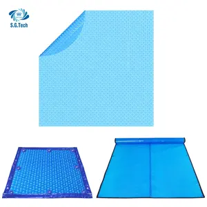 Various Shape 400 500 600 micron Fast Set Easy Set Swimming Pool Solar Bubble Cover Film For Pool