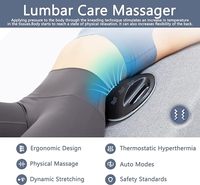 Matelas de traction lombaire réglable de qualité professionnelle, hautement efficace pour les douleurs lombaires sédentaires à domicile