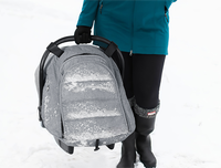 Housse de siège auto d'hiver pour bébé, compatible avec les sièges auto et les poussettes, respirante, auvent de siège auto pour bébé, essentiels d'hiver pour bébé