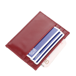 BOISEEN-cartera minimalista delgada para mujer, Mini monedero con bolsillos para monedas, tarjetero <span class=keywords><strong>de</strong></span> cuero, <span class=keywords><strong>Monopoly</strong></span>, venta al por mayor - Product Image 4