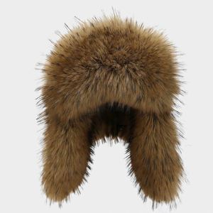 Chapeau d'hiver pour homme, chaud, pour l'extérieur, nouveau design tendance, chapeau de trappeur en fourrure, vente en gros - Product Image 3