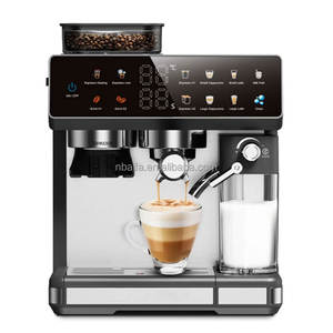 Aifa Cappuccino Latte Cafetière 20 bar Machine à café électrique espresso numérique avec moulin et réservoir à lait Tout en 1 Cold Brew - Product Image 2