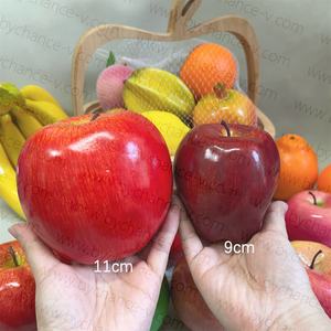 Fruta decorativa de Navidad, manzana roja falsa grande realista, manzana de espuma impermeable reutilizable para centros de mesa de fiesta - Product Image 4