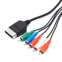 Câble X BOX pour console Wii 5RCA YPbPr, Support vidéo et Audio complet, accessoires de jeu vidéo