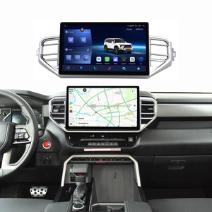 Autoradio Android 13 avec écran tactile 14,6 pouces, CarPlay sans fil et Android Auto pour Toyota Tundra 2021-2024 - Product Image 1