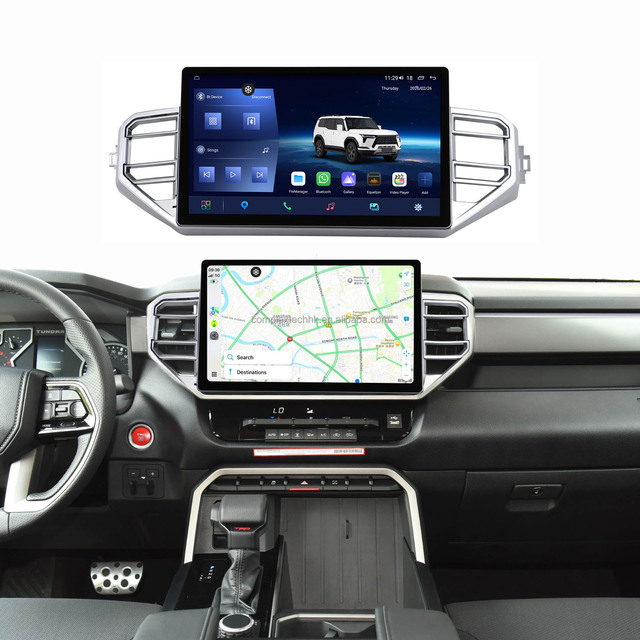 14.6" Touch Screen Android 13 Wireless CarPlay Android Auto Head Unit Car Radio For Toyota Tundra 2021-2024