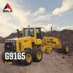 SDLG G9165 Chine <span class=keywords><strong>Petite</strong></span> mini <span class=keywords><strong>niveleuse</strong></span> à moteur tracteur roue 160k <span class=keywords><strong>niveleuse</strong></span> avec bulldozer avant en vente - Product Image 2