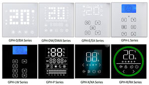 2500W 2000W 1500W 1000W настенный предохранитель от перегрева инфракрасный стеклянный панельный обогреватель - Product Image 3