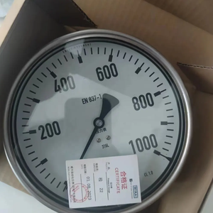 เกจวัดแบบดั้งเดิม 232.50.160 Wi Ka 233.50.160 เกจวัดทนทานต่อแผ่นดินไหว - Product Image 1