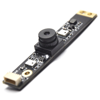 Sensor CMOS PS5520 5MP Modul Kamera USB Rentang Dinamis Tinggi Fokus Tetap/Manual Pengenalan Wajah Luar Ruangan Plug-and-Play 75 FOV