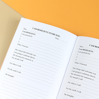 Cahier personnalisé de haute qualité imprimé papier à couverture rigide et carnet de notes d'impression en carton