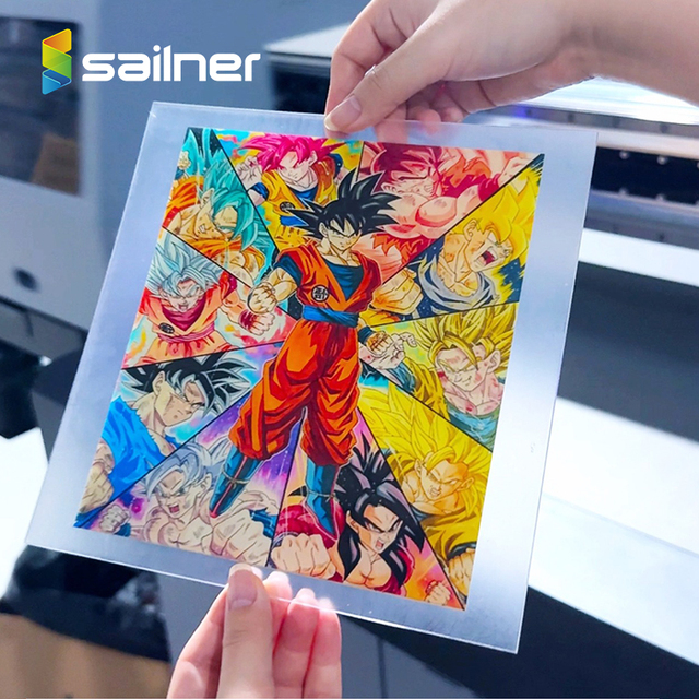 Sailner Compact A3 Desktop UV Printer Small UV Flatbed Printers for Phone Case Glass Acrylic Customization DIY