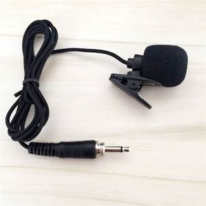 Microphone Lavalier à clipser, jack 3,5 mm, à condensateur, pour amplification vocale et interviews - Product Image 1