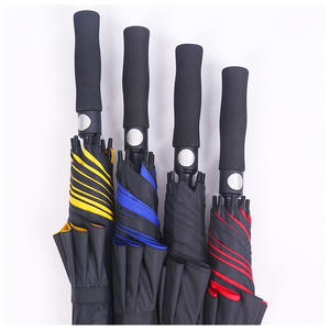 Paraguas de <span class=keywords><strong>Golf</strong></span> Semiautomático de Doble Capa con Mango Recto, Extra Grande, para Hombre, Publicitario y Promocional, al por Mayor - Product Image 5