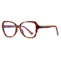 Lunettes Finewell 2316 Designer Grandes Montures Carrées Verres Transparents Vente en Gros Mode Femme Optique TR90 Anti-Lumière Bleue Fournisseur