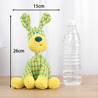 Jouet à mâcher en peluche pour chien, motif dessin animé mignon, couineur interactif, pour le nettoyage des dents, jouet souple pour chiot, pour chiens de petite et moyenne taille, jouets pour animaux de compagnie en gros