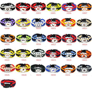 Bracelet en alliage pour 32 équipes de football, bracelet de survie, édition Cowboys, unisexe, tendance - Product Image 1