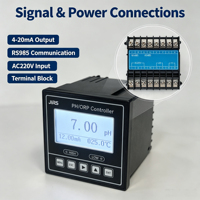 Transmitter PH ORP Digital JIRS 92\u002A92mm Ukuran Lubang Pemasangan Untuk Sistem Pengolahan Air