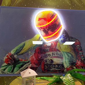 motorcyclist Open <b>LED</b> Neon <b>Signs</b> for Home Office Shops Mall Hotels Companies-Touch Control Wedding & Bar Decor - Product Image 2