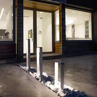 Lampadaire de jardin Senzhao à LED IP65, éclairage extérieur étanche, lampe de pelouse lumineuse, design énergétique