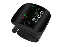 Tensiomètre numérique rechargeable, tensiomètre électronique, tensiomètre au poignet, montre tensiomètre, appareil numérique pour la tension artérielle