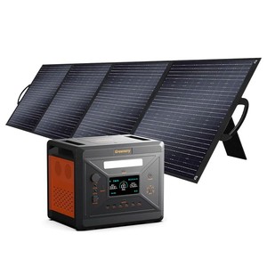 Gree Nery G2500 Portable Power Station S200 Car <b>Solar</b> <b>Panel</b> LiFePO4 Battery MPPT Wireless Charging Remote Control Flashlight - Product Image 1